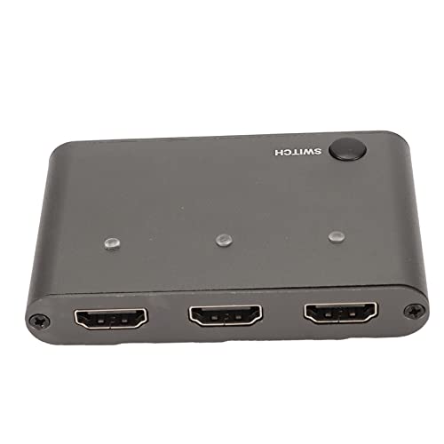 Bewinner HDMI Switch 3 in 1 Out, 4K UHD HDMI Switcher Splitter, 3 Gbps Übertragung HDMI Switch Box Hub für PS5 PS4 Xbox DVD Player Stick TV PC von Bewinner