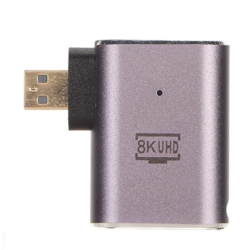 Bewinner HDMI-Verlängerungsadapter, 8K Rechtwinkliger -Stecker auf HDMI-Buchse, D-förmiger Konverter, Kompatibel mit Laptops, Camcordern, Kameras Bewinner HDMI-Verlängerungsadapter, 8K Rechtwinkliger -Stecker auf HDMI-Buchse, D-förmiger Konverter, Kompatibel mit Laptops, Camcordern, Kameras von Bewinner