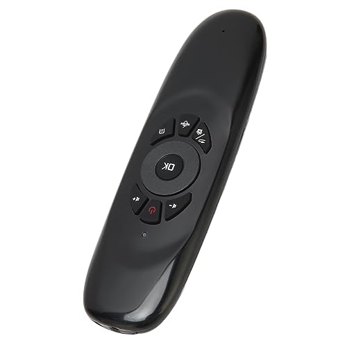 Bewinner Kabellose Air-Mouse-Fernbedienung mit QWERTZ-Tastatur, Air-Fernbedienung, 3-Achsen-Sensor-Fernbedienungsmaus für TV, PC, Spielekonsole, PC, Tablet von Bewinner