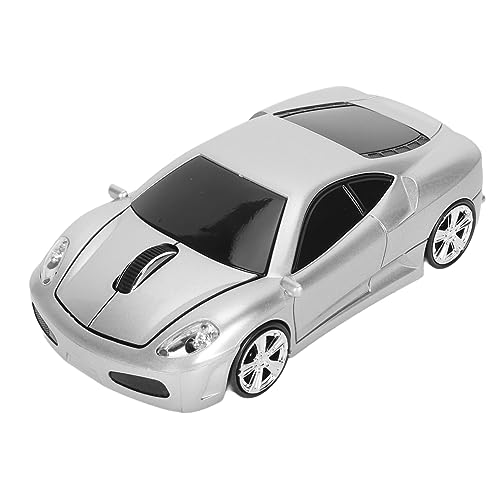 Bewinner Kabellose Maus, 2,4 GHz, Kabellos, Coole Sportwagen-Maus, Auto-Form-Maus, Optische Kabellose Gaming-Maus, USB-Computermäuse, Optisch, 2,4 GHz mit 1600 DPI für PC, Laptop, MAC von Bewinner