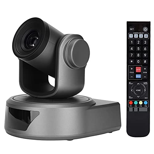 Bewinner Konferenzraumkamera, Full HD 1080p Videokonferenzkamera, USB PTZ 10x Optischer Zoom Cam, Weitwinkel-Webcam für Win7, Win8.1, Win10, (EU-Stecker) von Bewinner