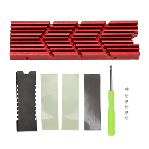 Bewinner M.2 Kupfer-Kühlkörper-Kühler, M.2 2280 NVMe SSD Kupfer-Kühlkörper, Laptop M.2 Kühlkörper-Kit mit Thermischen Silikonpads für PC PS5 M.2 PCIE NVMe SSD, Unterstützt Einzelne Bewinner M.2 Kupfer-Kühlkörper-Kühler, M.2 2280 NVMe SSD Kupfer-Kühlkörper, Laptop M.2 Kühlkörper-Kit mit Thermischen Silikonpads für PC PS5 M.2 PCIE NVMe SSD, Unterstützt Einzelne von Bewinner