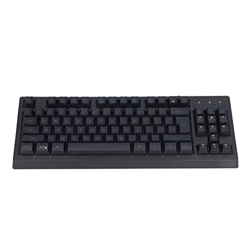 Bewinner Mechanische Tastatur, Kabelgebundene Gaming Tastatur 87 Tasten RGB Regenbogen Hintergrundbeleuchtung Kompakte Zweifarbige Injektionstastenkappen Gaming Tastatur für PC Computer Bewinner Mechanische Tastatur, Kabelgebundene Gaming Tastatur 87 Tasten RGB Regenbogen Hintergrundbeleuchtung Kompakte Zweifarbige Injektionstastenkappen Gaming Tastatur für PC Computer von Bewinner