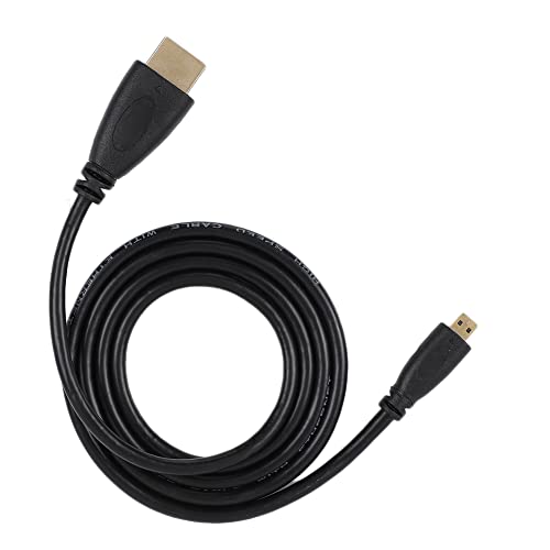 Bewinner Micro zu HDMI Kabel, 1440p HD Digitalkabel für XT720/XT882/XT800/MT810/ME811/für Mobiltelefone/für A500 W500 Tablets, Adapterkabel (3 m / 9,8 Fuß) von Bewinner