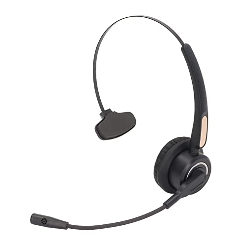 Bewinner Monauraler Kopfhörer mit Mikrofon, Single-Ear-USB-Headset, Bluetooth-Headset mit Rauschunterdrückung, Drahtloses On-Ear-Callcenter-Headset für das Büro und das Geschäft zu Hause Bewinner Monauraler Kopfhörer mit Mikrofon, Single-Ear-USB-Headset, Bluetooth-Headset mit Rauschunterdrückung, Drahtloses On-Ear-Callcenter-Headset für das Büro und das Geschäft zu Hause von Bewinner