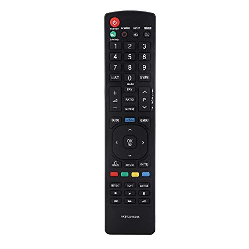 Bewinner Neue Universal Fernbedienung, Controller Ersatz für Alle Smart LCD LED Fernseher TV Fernbedienung, Alemeines Moe 32LV2530 22LK330 26LK330 32LK330, FernbedienungsmoAKB72915244, Schwarze von Bewinner