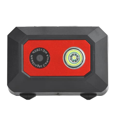 Bewinner Outdoor-Sportkamera, HD 1080P-Nachtsichtkamera mit Kopfhalterung, rutschfeste Kleinformatkamera für Outdoor-Reisen/Extremsportarten, 2-in-1-Design-Scheinwerfer, Nachtlichtfunktion von Bewinner