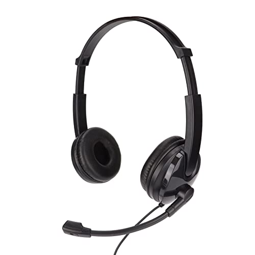 Bewinner PC 3033 Gaming Headset mit Mikrofon, 3,5 mm Audiobuchse Over Ear Kopfhörer, Noise Cancelling Surround Stereo Spielkopfhörer mit Kabel für PS4 PC Laptop von Bewinner