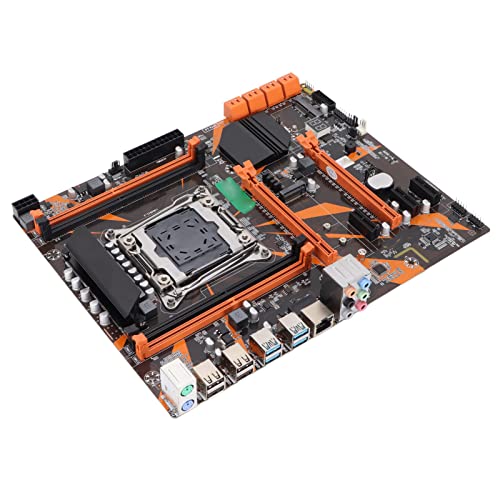 Bewinner PC Motherboard, DDR4 4 Kanal Speicher, 3 PCI E M.2 Steckplätze, RTL8111F Gigabit NIC Hochgeschwindigkeits Desktop Computer Motherboard, CPU Steckplatz LGA 2011 von Bewinner