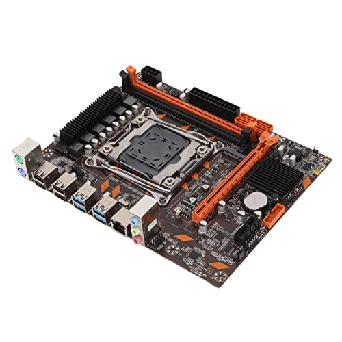 Bewinner PC Motherboard, LGA2011‑3 Pin PCB Material Computer Motherboards, DDR4 Dual Channel Memory, USB3.0 Gaming Mainrboard für Desktop Computer von Bewinner