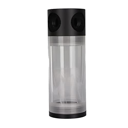 Bewinner PC-Wasserkühlungstank, Computer-Flüssigkeitswasserkühlungskühler Acryl-Wasserbehälter mit G1/4-Zoll-Gewinde, 4 Löchern, 50 Mm Durchmesser, 14 cm Länge, Wasserkühlungs-Kit Bewinner PC-Wasserkühlungstank, Computer-Flüssigkeitswasserkühlungskühler Acryl-Wasserbehälter mit G1/4-Zoll-Gewinde, 4 Löchern, 50 Mm Durchmesser, 14 cm Länge, Wasserkühlungs-Kit von Bewinner