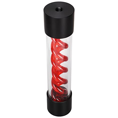 Bewinner PC-Wasserpumpentank, Acryl-Wasserkühlungsreservoir mit G1/4-Zoll-Gewinde, PC-Flüssigkeitskühlungs-Kit mit 50 Mm Durchmesser, 255 Mm Länge, Geräuscharm, 3 Löcher für Bewinner PC-Wasserpumpentank, Acryl-Wasserkühlungsreservoir mit G1/4-Zoll-Gewinde, PC-Flüssigkeitskühlungs-Kit mit 50 Mm Durchmesser, 255 Mm Länge, Geräuscharm, 3 Löcher für von Bewinner