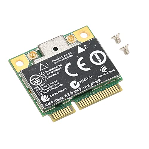 Bewinner -PCI-E-WLAN-Karte, 150 Mbit/S 2,4-G-Wireless-Netzwerkkarte, Unterstützung von 802.11 B G N, Plug-and-Play-WLAN-Adapter für Minipcie-Schnittstellen-Desktop-Laptop-PC von Bewinner
