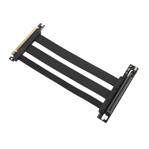 Bewinner PCIE 4.0 X16 Extender Riser -Kabel, 128 Gbit/S Hohe Geschwindigkeit Flexible GPU Extender -Kartenverlängerungsport 90 Grad Adapter für RTX4090 TI 8900 XT (15 cm) von Bewinner