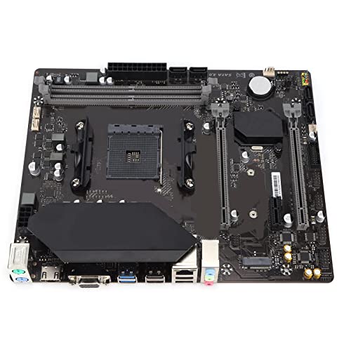 Bewinner PCIE 4.0 XMP Gaming Motherboard, B550 AM4 APU ATX Motherboard, 3800MHz Dual Graphical Port, Universal Computer Board Motherboard, für Desktop von Bewinner