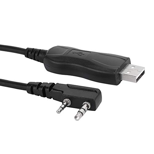 Bewinner Programmierkabel, TX/RX-Walkie-Talkie-Kabel, FTDI-USB-Chipsatz-freies Laufwerk Gute Kompatibilität Zubehör für UV-5X3-, BF-F8HP- und UV-82HP-Plug-and-Play von Bewinner