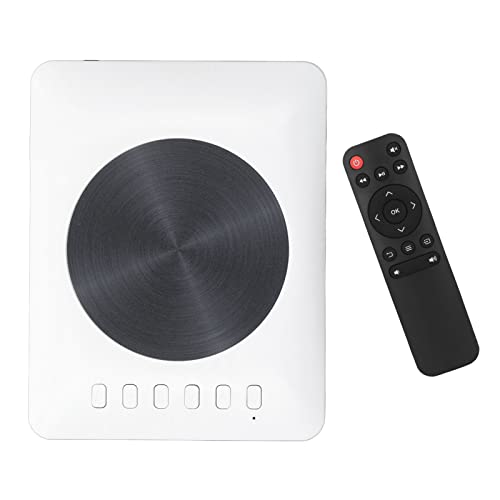 Bewinner -Projektor, Tragbarer LED-Projektor, Heimkino-Projektor, HD 1080P-Videoprojektor, WiFi-Projektor, Kompatibel mit Smartphone, Tablet, Laptop, TV-Stick (EU-Stecker) von Bewinner