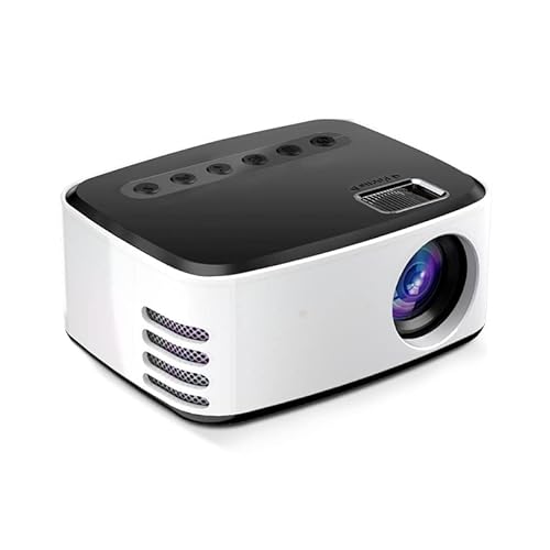 Bewinner Projektor, Tragbarer Projektor 1080p Full HD Unterstützt, Outdoor Heimkino Projektor für Smartphone, Tablet, Laptop, TV-Stick, Kindergeschenk von Bewinner