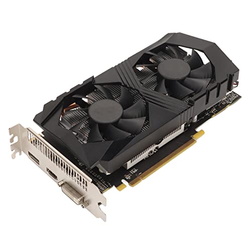 Bewinner R9 370-Grafikkarten, 4 GB GDDR5 256-Bit-Computerspiel-Grafikkarte, DisplayPort-HDMI-DVI-Grafikkarten für Computer-GPU, PCI Express X16, Zwei Lüfter, von Bewinner