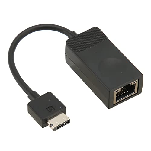 Bewinner RJ45 01YU026 Ethernet-Adapter, RJ45 NJ45 Ethernet-Erweiterungsadapter, 10/100 MBit/s Übertragungsrate Ethernet-Adapter für X280 X390 Yoga X395 T14s X13 T490 T495s von Bewinner