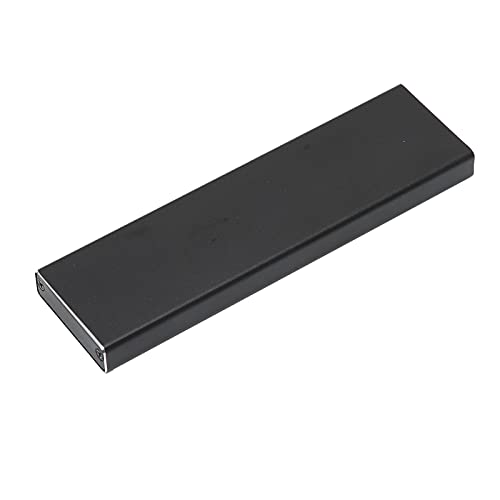 Bewinner RTL9210 Festplattengehäuse, NVME SDD Gehäuse Adapter USB3.1 auf NVME 104x30x9mm Aluminiumlegierung USB C Gehäuse Schwarz von Bewinner