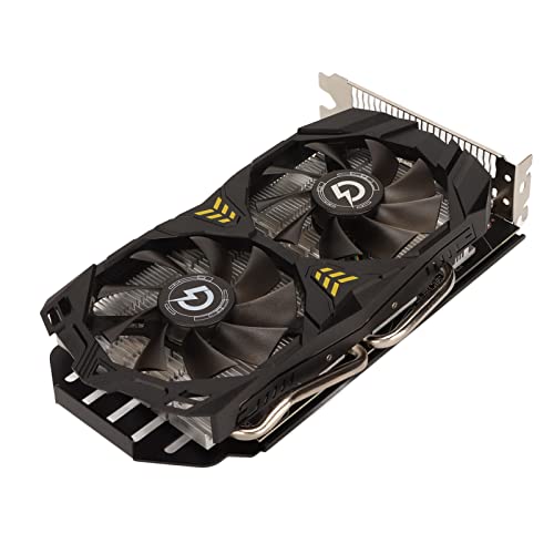 Bewinner RX 580 Grafikkarte, G GDDR5 256 Bit PC Grafikkarte mit 2 Lüftern, Unterstützt HD Multimedia Schnittstelle, 2 DP Port, PCI Express 2.0 Motherboard Schnittstelle von Bewinner