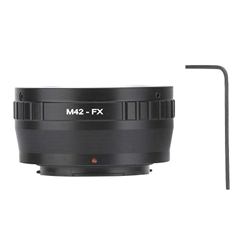 Bewinner Ringkonverter für Kamera, M42-FX Adapterring für M42-FX für spiegellose FX-Kamera, kompakte Größe und leicht zu tragen von Bewinner