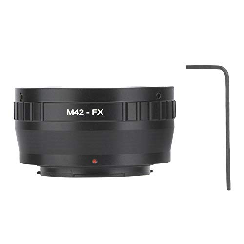 Bewinner Ringkonverter für Kamera, M42-FX Adapterring für M42-FX für spiegellose Fujifilm FX-Kamera, kompakte Größe und leicht zu tragen von Bewinner