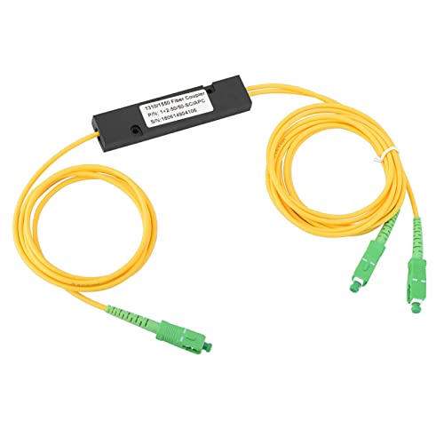 Bewinner SC1X2 PLC Glasfaser-Splitter, Gleichmäßige Verteilung, Kompakte Struktur, Mehrkanal, Kostenvorteil, für Faseroptische Kommunikationssysteme von Bewinner