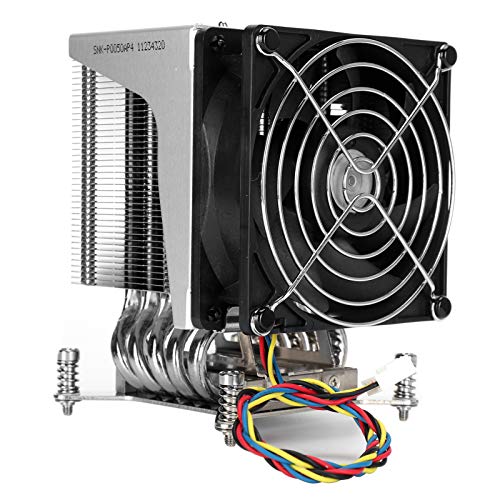 Bewinner SNK-P0050AP4-CPU-Kühler, Leiser 4-poliger PWM-Lüfter, 3800 U/Min CPU-Luftkühler-Kühlkörper für E5-1600 / E5-1600 V2 / E5-1600 V3-Serie / E5-2600 / E5-2600 V2 / E5-2600 V3 / von Bewinner