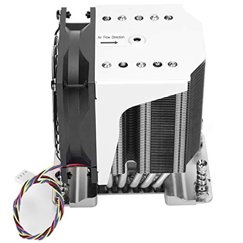 Bewinner SNK-P0064AP4 CPU-Kühler, 119 Mm CPU-Luftkühler 4-polig 5 Heatpipes Kühebläse-Kühler 3800 U/Min, Computerzubehör für EPYC 7000-Buchse SP3 von Bewinner