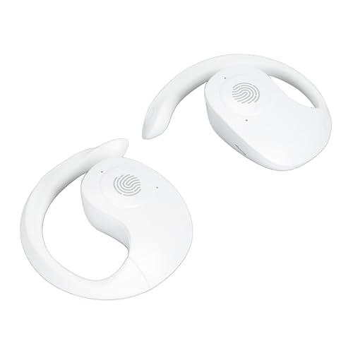 Bewinner Sprachübersetzer Ohrhörer, Online Übersetzergerät für 144 Sprachen, Zwei Wege Übersetzergerät mit APP, Kabellose Bluetooth Übersetzer Ohrbügel für Reisen (White) von Bewinner