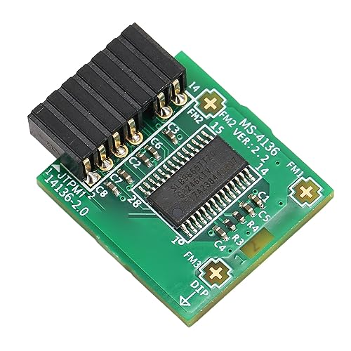 TPM2.0-Modul mit SLB 9665-Verschlüsselung für Motherboards,10 11-Unterstützung, Eigenständiger Verschlüsselungsprozessor, 14 1 Pin, MSI-Motherboard-kompatibel von Bewinner
