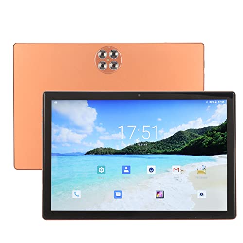 Bewinner Tablet 10,1 Zoll, Android 12 Tablet 8 GB RAM 256 GB ROM, Octa-Core-Prozessor, Dual-Band-WLAN-Büro-Tablet, 8-MP-Frontkamera, 16-MP-Rückkamera, 1080P-FHD-Display, 7000-mAh-Akku von Bewinner