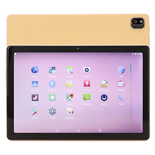 Bewinner Tablet 10 Zoll, 4G LET Tablet PC 11 6G RAM 256G ROM Anrufe Octa Core Prozessor WiFi Tablet PC mit Dual SIM Karte, 6000mAh Lithium Akku (EU-Stecker) von Bewinner