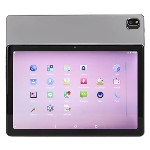 Bewinner Tablet 10 Zoll, 4G LET Tablet PC 11 6G RAM 256G ROM Anrufe Octa Core Prozessor WiFi Tablet PC mit Dual SIM Karte, 6000mAh Lithium Akku (EU-Stecker) von Bewinner