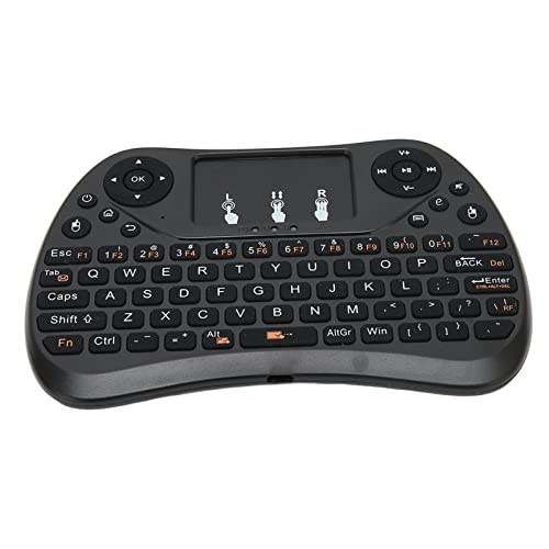 Bewinner Tastatur, Tragbare 2,4 GHz Wireless Tastatur, Wiederaufladbarer Controller mit Touchpad für PS3, TV, PC, Laptop, Netzwerkplayer, TV Box von Bewinner