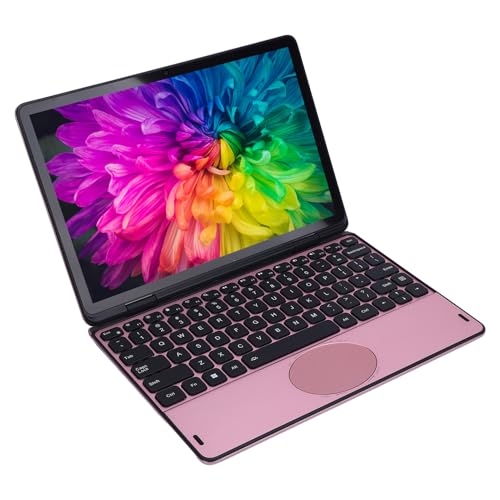 Bewinner Touchscreen -Laptop -Computer, 32 GB RAM DDR4, 512 GB M.2 SSD -Speicher, 11 Zoll 1080p 360 Grad Flip FHD -Touchscreen, 3200mah, BT 4.2, WiFi 2,4g+5G, Webcam, USB (Roségold) von Bewinner