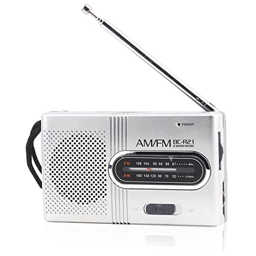 Bewinner Tragbarer AM/FM Radio Stereo Lautsprecher Empfänger Musik Player Persönlicher Radio mit Teleskopantenne Taschenradio Empfänger für den Außenbereich Bewinner Tragbarer AM/FM Radio Stereo Lautsprecher Empfänger Musik Player Persönlicher Radio mit Teleskopantenne Taschenradio Empfänger für den Außenbereich von Bewinner