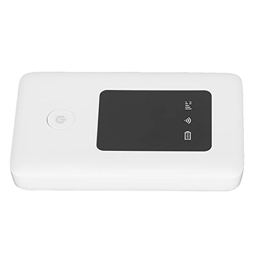 Bewinner Tragbarer WiFi 4G Router Mobiler Hotspot, 100Mbps LTE CAT4 WiFi Router 2100mAh, Reisetasche WiFi Hotspot für Asien Europa Afrika, Kompatibel mit 32GB SD Karte (E6D) von Bewinner