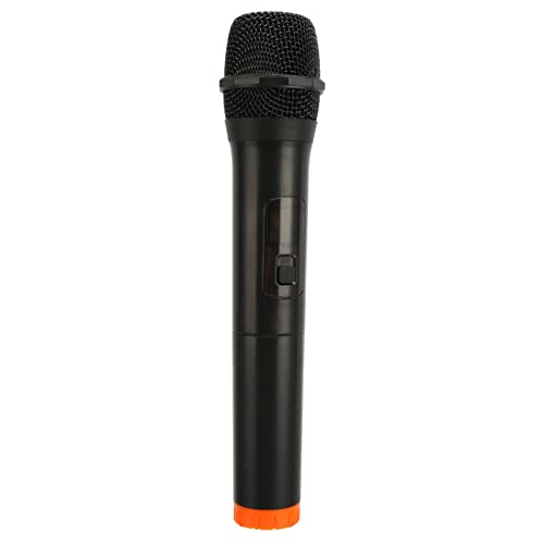 Bewinner Tragbares Drahtloses UHF-Mikrofonsystem, 2 AA-batteriebetriebenes Dynamisches Handmikrofon mit USB-Empfänger, Schnurloses Mikrofon mit 40 M Reichweite für Karaoke-Partys von Bewinner