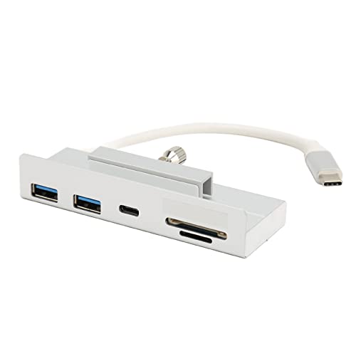 Bewinner USB-C-Dockingstation-Hub, USB-C-Hub-Mehrfachadapter, 10-Gbit/s-Plug-and-Play-Typ-C-Klemmnabe für 24-Zoll-Computerübertragung von Bewinner