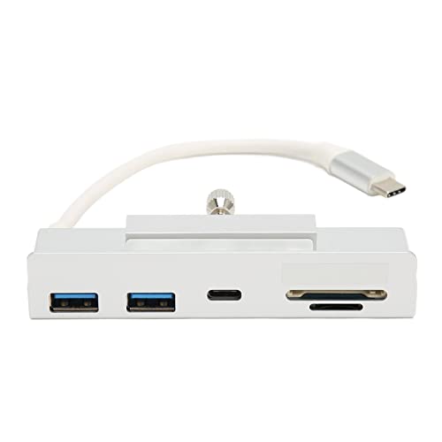 Bewinner USB-C-Hub für OS X AIO-PC, 6-in-1-USB3.1-Gen2-10-Gbit/s-Plug-and-Play-Klemmtyp-C-Hub für 24-Zoll-All-in-One-Computerübertragung von Bewinner