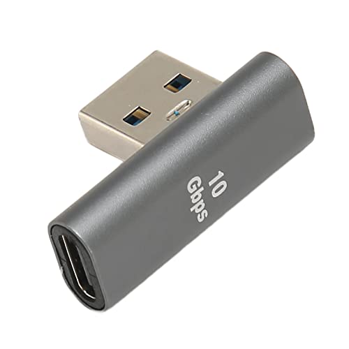 Bewinner USB Stecker auf USB C Buchse Adapter, USB 3.0 auf USB C Ladeanschluss USB C Ladekabel Konverter, USB C Tragbarer Datenkonverter für Laptop Telefon PC von Bewinner