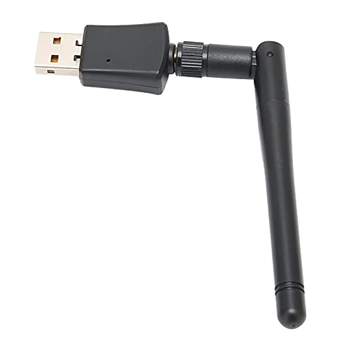 Bewinner USB-WLAN-Adapter, 600 Mbit/s Dualband-Wireless-Netzwerkkarte mit High-Gain-Antenne, 11AC -WLAN-Karte, Kompatibel mit Win XP/Win 7/ Win 8//OS X von Bewinner