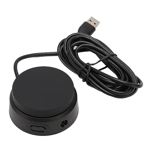 Bewinner USB zu 3,5 Mm Klinken Audio Adapter, Externe USB Soundkarte, Kopfhörerverstärker, USB zu Aux 3,5 Mm Externer Audio Konverter für Headset, PC, Laptop von Bewinner