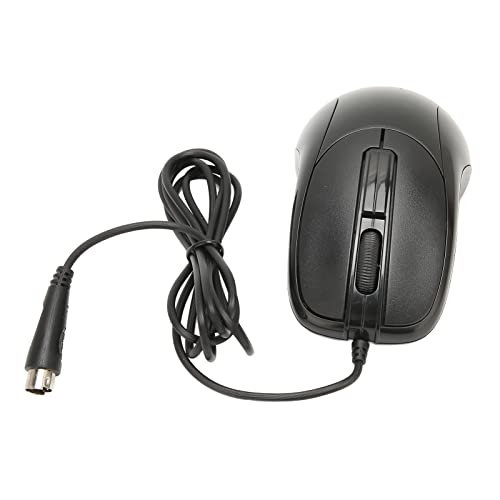 Bewinner Universelle 3-Tasten PS/2 Optical Scroll Mouse ohne USB, 1000 DPI Auflösung, Esports Gaming Mouse Wired Ergonomic Mouses für Office Home PC Laptop von Bewinner