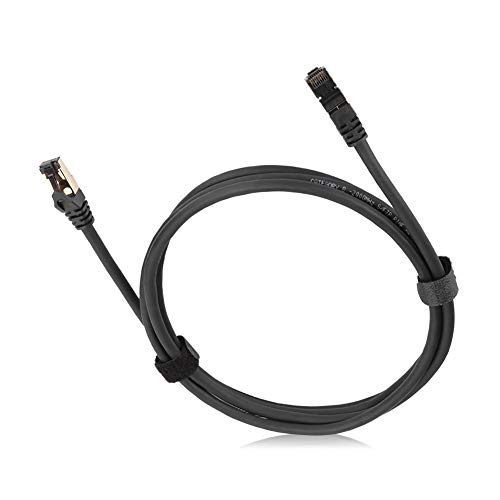 Bewinner Universelles Twisted Pair Kabel, 40 Gbit/s Ersatzkupfernetzwerkkabel, Crystal Head Ethernet Kabel mit RJ 45 Anschluss für T0405 Laptop Router, Cat 8 Ethernet Kabel (2m) von Bewinner