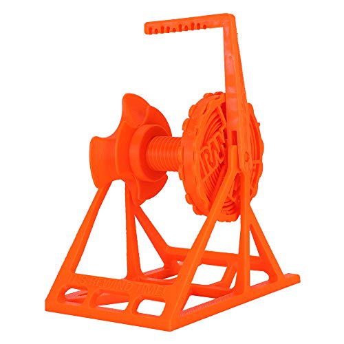 Bewinner Verbrauchsgitter für Prusa I3, Langlebige 3D-Druckerteile PLA ABS-Zubehör für den 3D-Druck 7,9 X 7,1 X 4,8 Zoll Orange von Bewinner