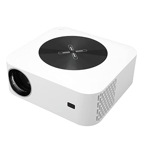 Bewinner -WLAN-Projektor, 4K-FHD-unterstützter Tragbarer Outdoor-Filmprojektor, Smartphone-Bildschirm Synchronisieren, Bluetooth5.0-Smart-Projektor, Kompatibel mit von Bewinner